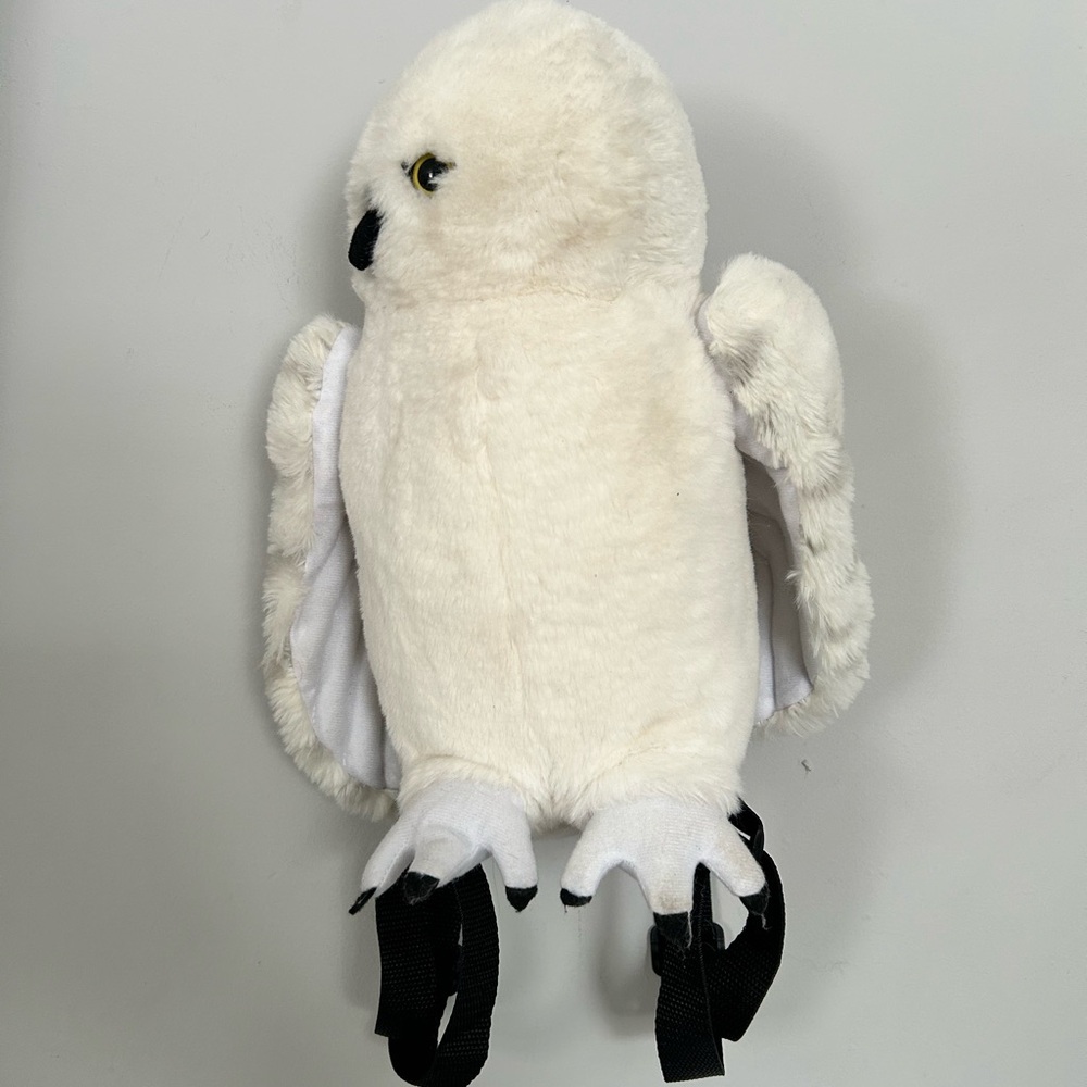 Warner Bros. Harry Potter White Plush Backpack